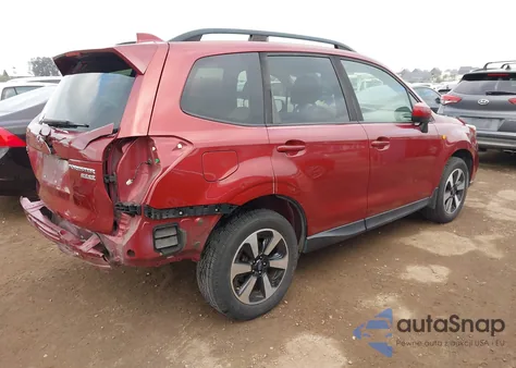 2017 Subaru Forester 2.5I Premium from USA, damaged, VIN JF2SJAEC0HH461910